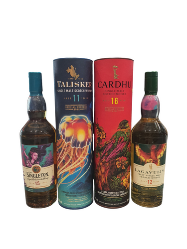 Diageo Elusive Expressions Release 2022 4 X 200ml