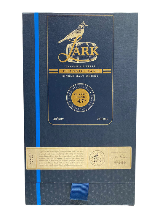 Lark Classic Cask 43% ABV 500ml