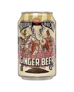 Brookvale Union Ginger Beer 330ml Cans Carton