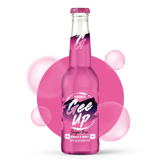 Gee Up Bubble & Burst Sugar Free 275ml 24pk Carton