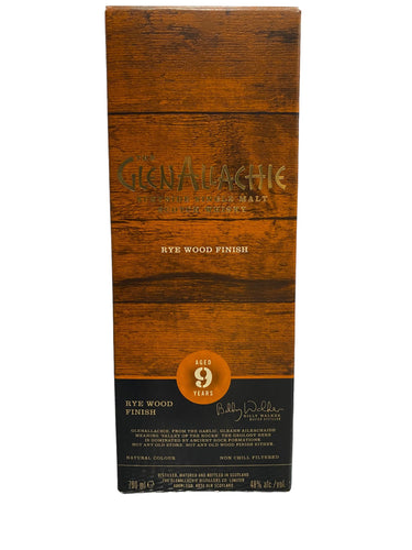 Glenallachie 9YO Rye Wood Finish 700ml