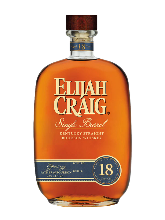 Elijah Craig 18YO Single Barrel Bourbon 750ml
