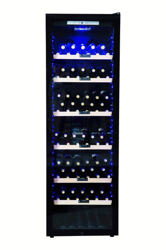 Lecavist 246 Bottle Wine Fridge Single Zone LCS240VN1Z1D