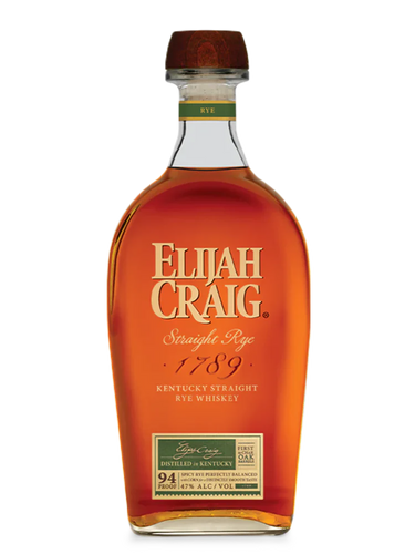 Elijah Craig Straight Rye Whiskey 700ml