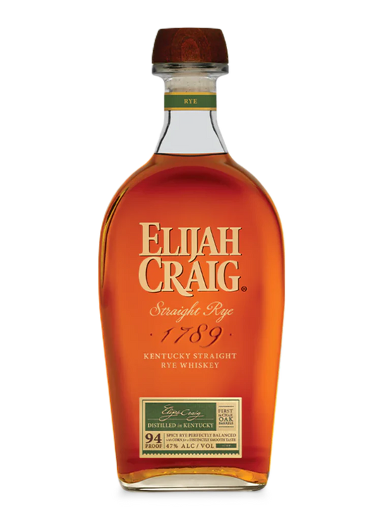 Elijah Craig Straight Rye Whiskey 700ml