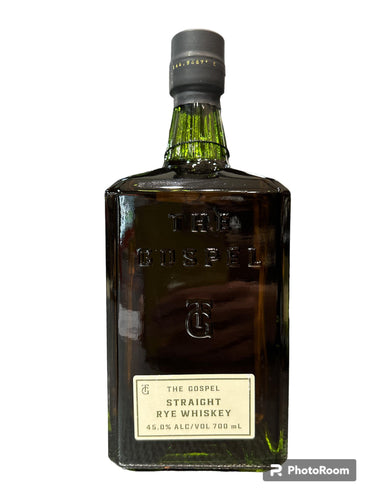 Gospel Straight Rye Whiskey 700ml