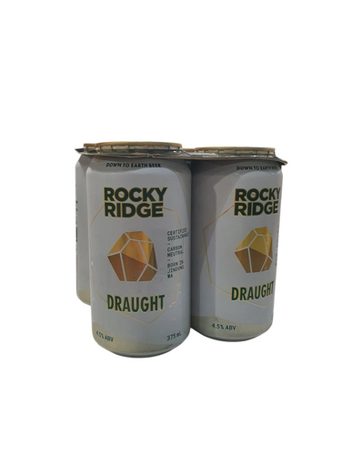 Rocky Ridge Draught Cans 375ml 4PK