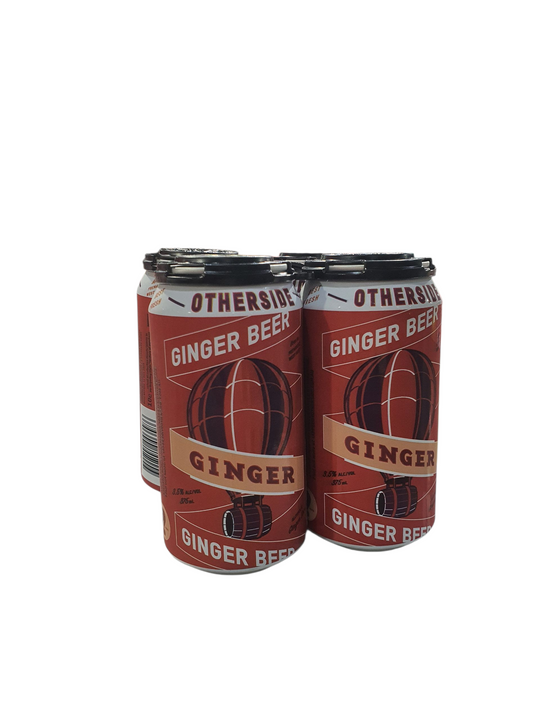 Otherside Ginger Beer Cans 375ml 4PK