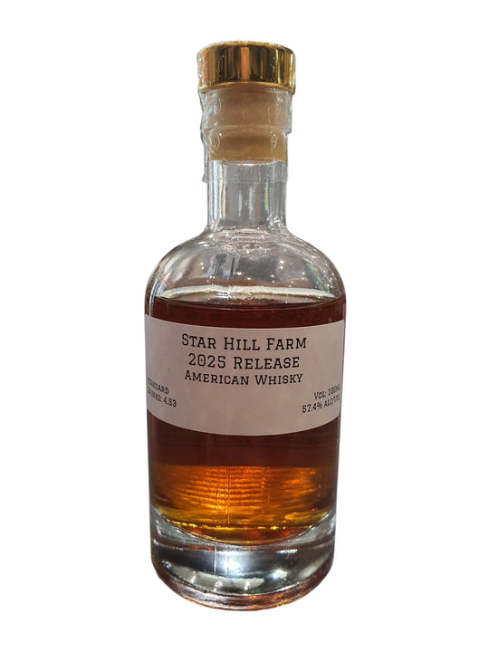 Star Hill Farm 2025 Release American Whisky 100ml Split