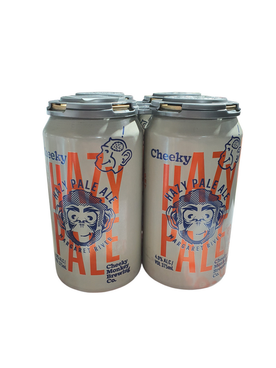 Cheeky Monkey Hazy Pale Ale 375ml Can 4pk
