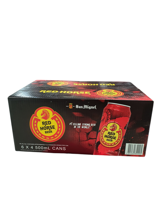 San Miguel Red Horse Carton 500ml Cans