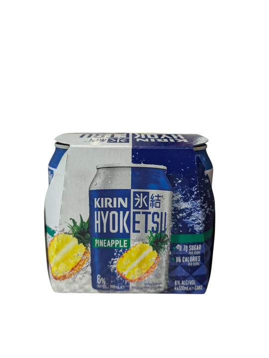 Hyoketsu Pineapple 6% RTD 330ml 4PK