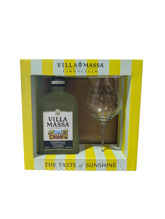 Villa Massa Limoncello 500ml Gift Pack