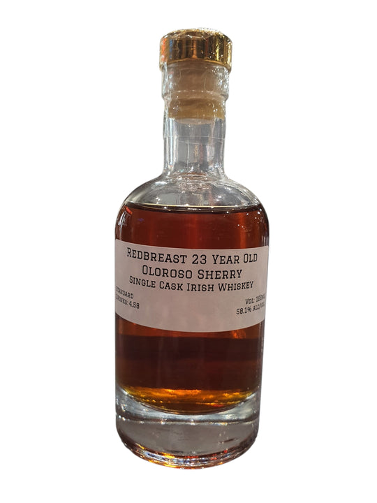 Redbreast 23YO Oloroso Sherry Single Cask Irish Whiskey 100ml Split