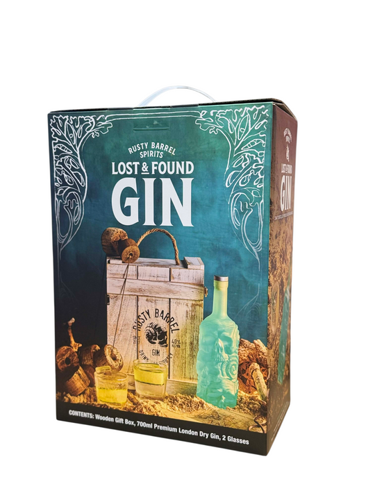 Rusty Barrel Gin 700ml Gift Crate