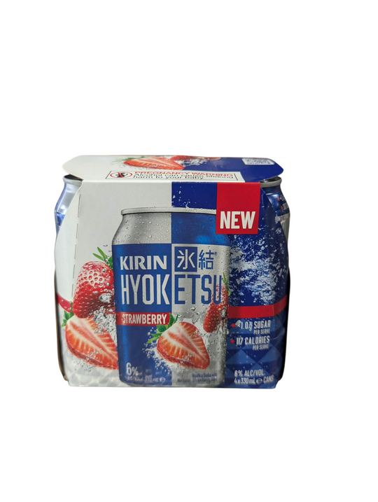 Hyoketsu Strawberry 6% RTD 330ml 4PK