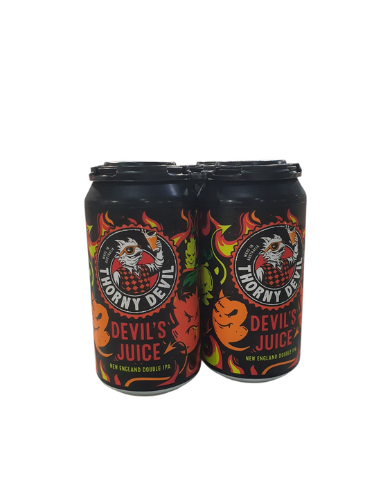 Thorny Devil Devils Juice Hazy IPA Cans 375ml 4PK