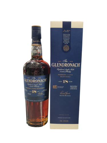 Glendronach 18 Year Old Single Malt Scotch Whisky (700ml) – Liquor