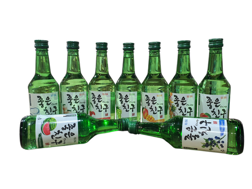 Flavoured Chingu Soju - Mixed 20 Pack
