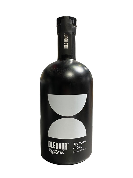 Idle Hour Unfiltered Rye Vodka 700ml