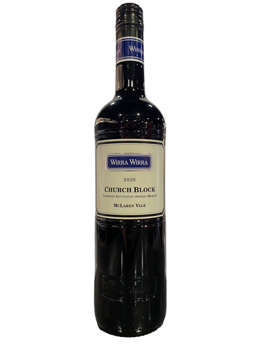 Wirra Wirra Church Block Cabernet Sauvignon Shiraz Merlot 750ml ...