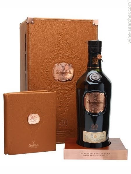 Glenfiddich 40 Year Old Single Malt Scotch Whisky (700ml)