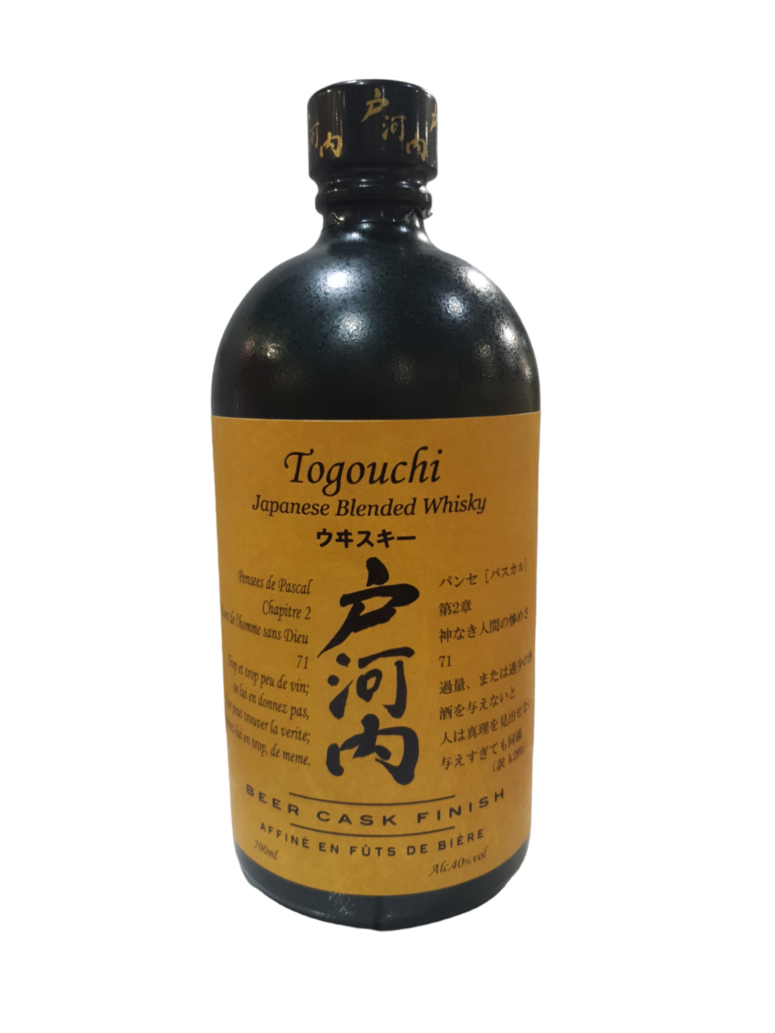 戸河内　Togouchi Beer Cask Finish 700ml Beer Cask Finish - Togouchi