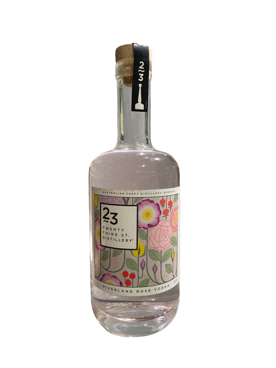 23rd St Riverland Rose Vodka 700ml