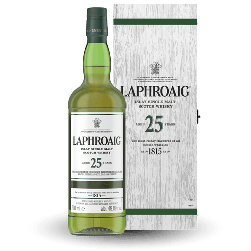 Laphroaig 25 Year Old Single Malt Scotch Whisky (700ml)