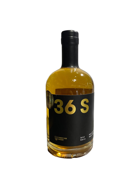 36 Short Gold Rakia 500ml