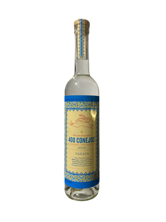 400 Conejos Mezcal Joven 750ml