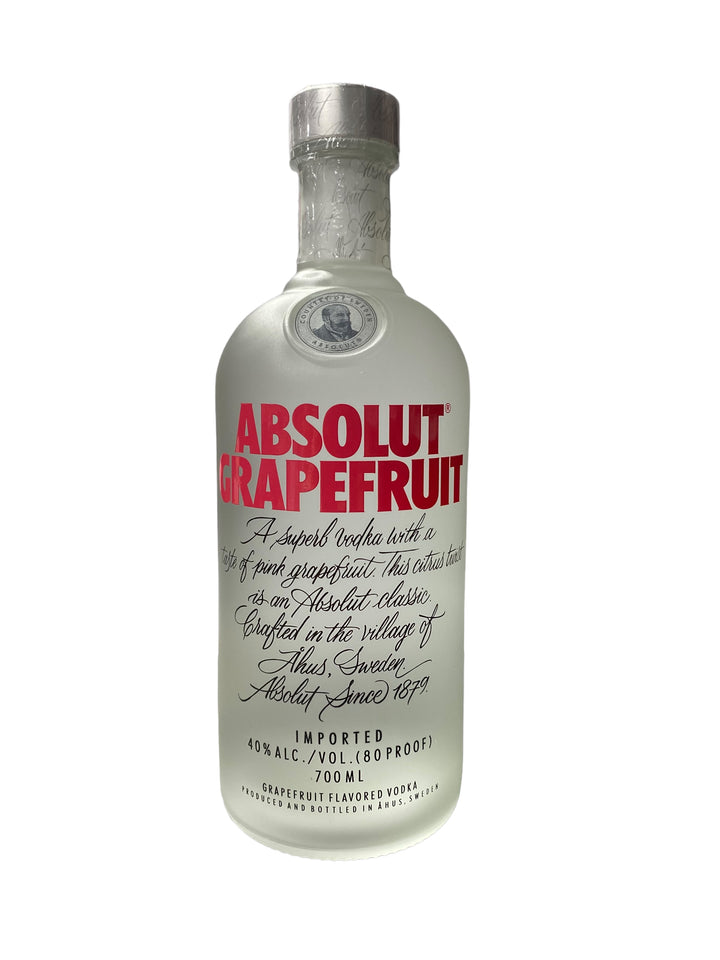 Absolut Vodka Grapefruit 700ml Liquor Shed
