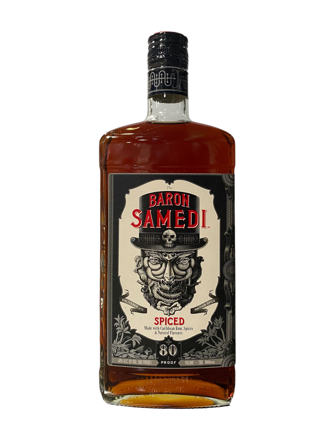 Baron Rum Baron Samedi 80 Proof Spiced Rum 700ml – Liquor Shed