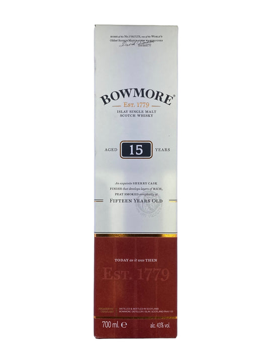 Bowmore Darkest Islay Malt 15YO Scotch Whisky 700ml
