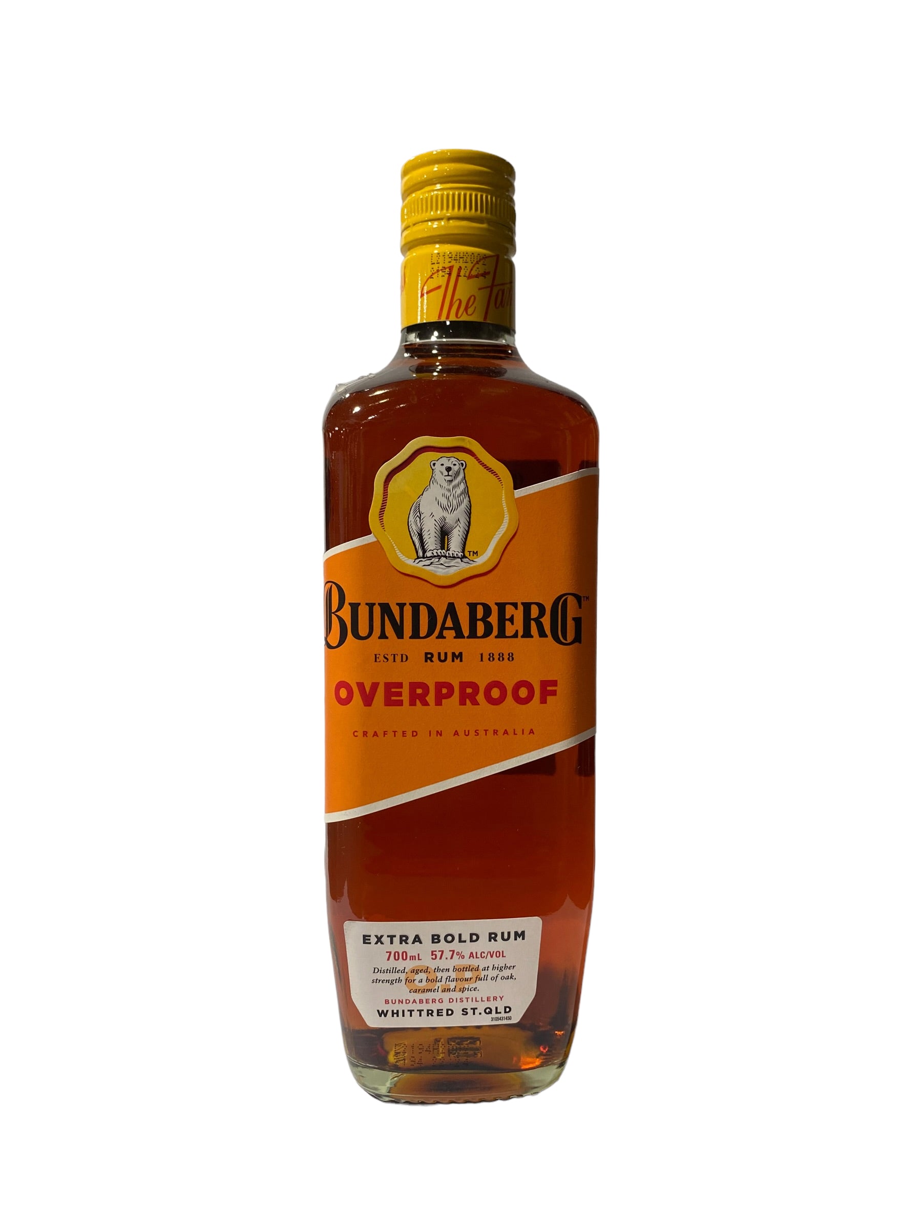 バンダバーグラムBundaberg Rum  Liquor 700ml Bundaberg Rum Original 700ml - Cambridge Cellars