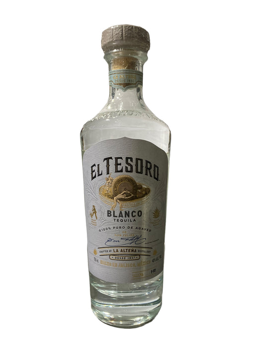 El Tesoro Blanco Tequila 750ml
