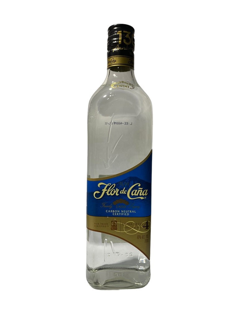 Flor De Cana 4YO White Rum 700ml