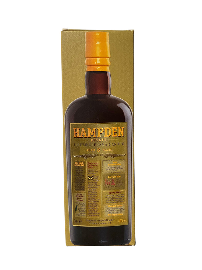 Hampden Estate 8YO Rum 700ml
