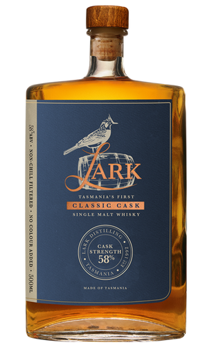 Lark Classic Cask Strength Single Malt Whisky 500ml