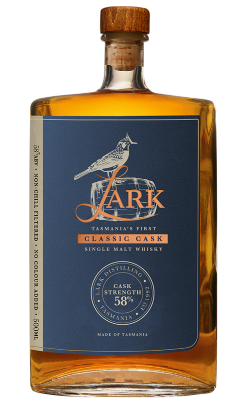 Lark Classic Cask Strength Single Malt Whisky 500ml