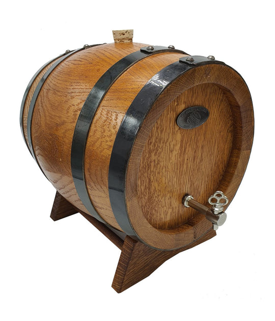 Oak Barrel (5L, empty) - for display, maturation or storage