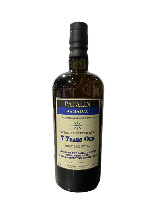 Papalin Jamaica 7YO Pot Still Rum 700ml