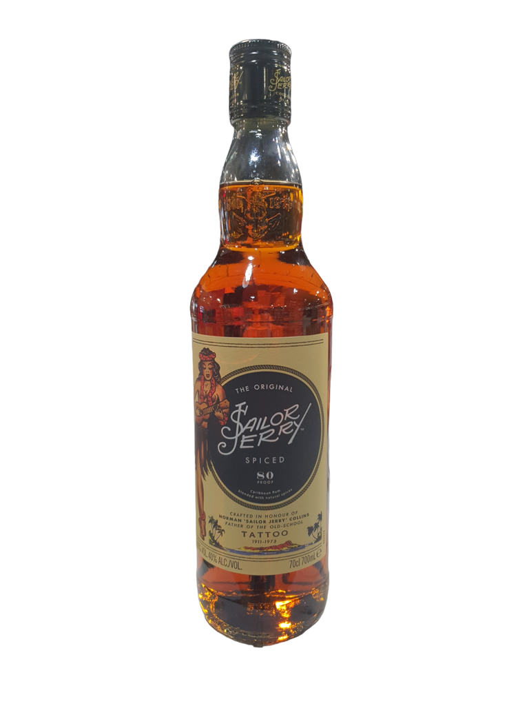 Sailor Jerry Spiced Rum Girl in Martini Glass Tin Sign | #1817151308 Sailor Jerry Spiced Rum Girl in Martini Glass Tin Sign | #1817151308