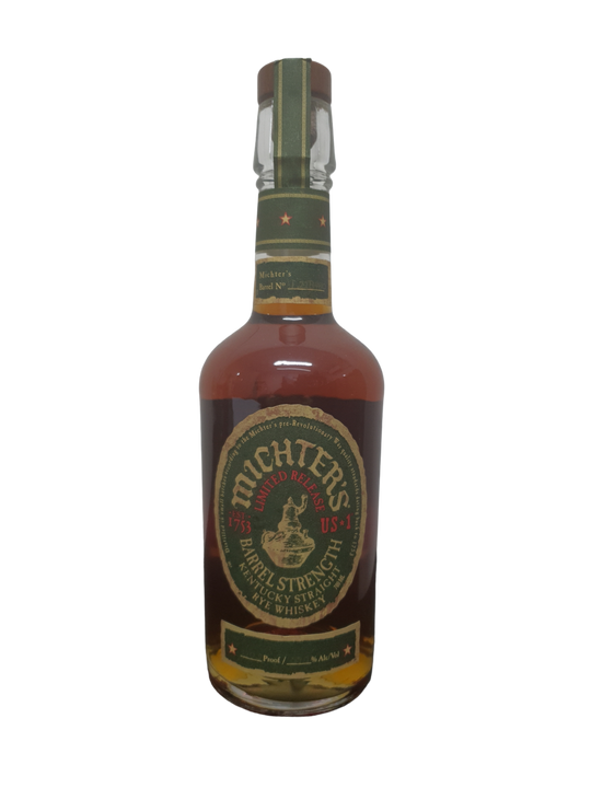Michters US1 Barrel Strength Rye Whiskey 700ml