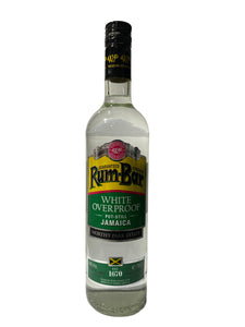 Rum Bar White Overproof Rum 700ml