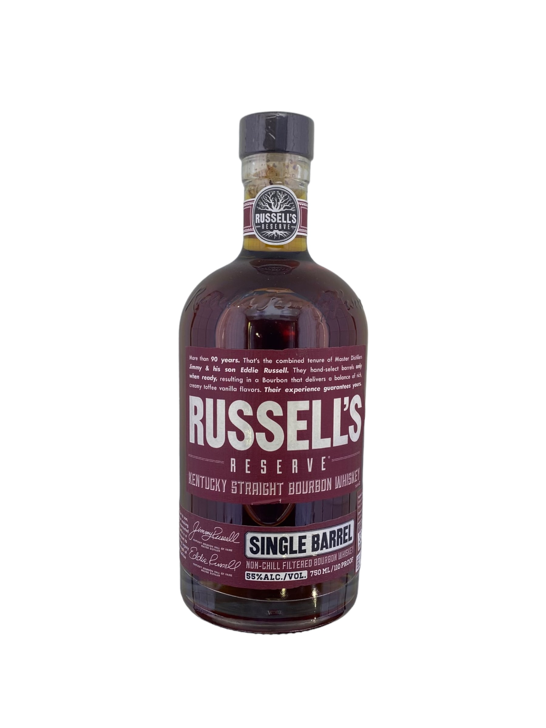 Russells Reserve Single Barrel Bourbon 750ml – Liquor Shed
