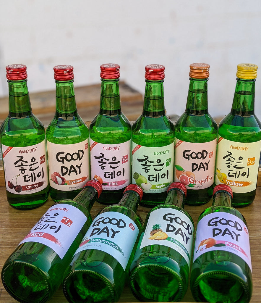 Flavoured Good Day Soju - Mixed 20 Pack