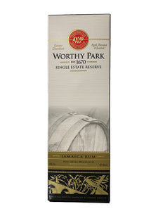 Worthy Park Single Est Reserve Rum 700ml