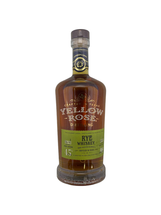 Yellow Rose Rye Whiskey 700ml