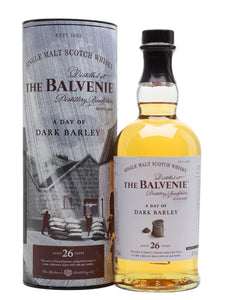Balvenie 26 Year Old A Day Of Dark Barley Single Malt Scotch Whisky (700ml)